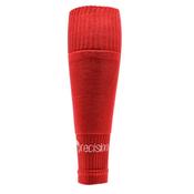 Plain Pro Footless Sleeve Socks Red Youth image