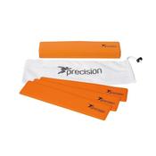 Rectangular Rubber Markers Orange (Set of 10)