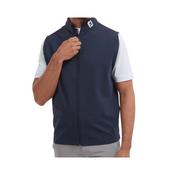 Mens Full Zip Knit Vest Navy image
