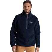 Mens Tatton Half Zip Fleece Navy