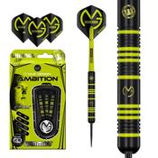 Michael Van Gerwen MVG Ambition Black Brass Steel Tip Darts