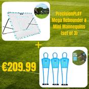 PLAY Mega Rebounder &amp;amp; Mini Mannequins (set of 3)