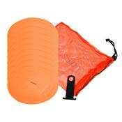Round Orange Marker Discs (Set of 10)