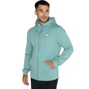 Mens Relentless Zip Hoodie in Fresh Green