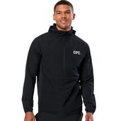 Mens GPC Train Black Hooded Midlayer