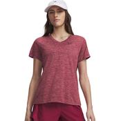 Womens UA Tech Maroon Twist Tshirt image