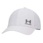 UA ArmourVent Low White Hat
