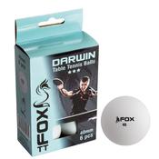 Fox TT Darwin 3 Star Table Tennis Balls (Pack of 6) image