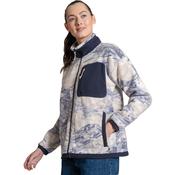 Womens Sanaa Full Zip Mist Blue Fleece image
