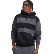 Mens UA Rival Fleece Striped Hoodie image