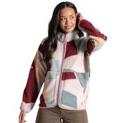 Womens Dante Full Zip Glacial Green Fleece Jacket image