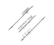 Safeware 7 - Latch 3 Hooks 4 Rollers Double Spindle Multipoint Door Lock image