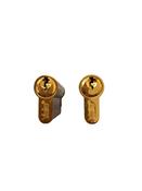 5 Pairs Yale 45/45 Brass Keyed Alike image