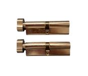 10 Pairs Yale 50T/50 Nickel Thumbturn Keyed Alike image
