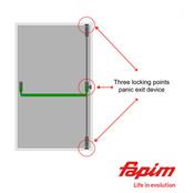 Fapim 3 Point Emergency Door Kit ( Top / Btm Locking ) EE-32/ALUBOLT1MCMOLTRE image