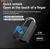 Tropernic Smart Pad Lock - Heavy Duty image