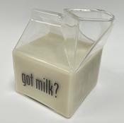 "Got Milk"?  Glass Carton — BODEGA FOODS