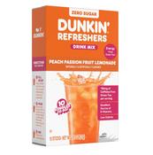 Dunkin' Refreshers Peach Passion Fruit Lemonade