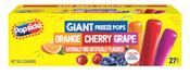 Giant Popsicles Orange, Cherry &amp; Grape