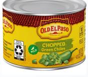 Old El Paso Chopped Green Chilis