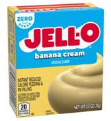 Jell-O Sugar Free Banana Cream Pudding