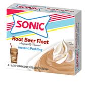 Sonic Root Beer Float Flavor Pudding