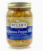 Bylers Banana pepper Relish Hot