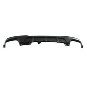 BMW 5 Series F10 / F11 Matt Black Quad Exit Rear Diffuser — Body-Styling-Ireland image