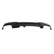 BMW 5 Series F10 / F11 Matt Black Quad Exit Rear Diffuser — Body-Styling-Ireland image