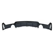 BMW 4 Series F32 / F33 / F36 Gloss Black Twin Exit Rear Diffuser — Body-Styling-Ireland image