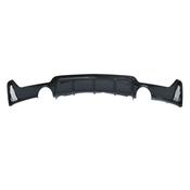 BMW 4 Series F32 / F33 / F36 Gloss Black Twin Exit Rear Diffuser — Body-Styling-Ireland image