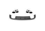 Audi A3 8V S3 Style Rear Diffuser &amp; Exhaust Set — Body-Styling-Ireland image