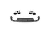 Audi A3 8V S3 Style Rear Diffuser &amp; Exhaust Set — Body-Styling-Ireland image