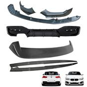 Carbon Look Full Body Kit for BMW 1 Series F20 F21 (2015-2019) M Sport Dual Exit Left — Body-Styling-Ireland