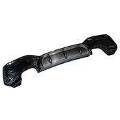 Carbon Look V1 Rear Diffuser for BMW 1 Series F20 (2015-2019) M Sport Quad Exit — Body-Styling-Ireland