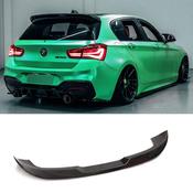 Gloss Black V2 Roof Spoiler for BMW 1 Series F20 F21 (2012-2019) M Sport — Body-Styling-Ireland