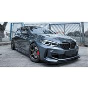 Gloss Black V2 Front Splitter for BMW 1 Series F40 (2018-2024) M135i — Body-Styling-Ireland
