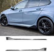 Gloss Black Side Skirts for BMW 1 Series F40 (2018-2024) M Sport — Body-Styling-Ireland