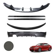 Carbon Look Full Body Kit for BMW 2 Series F22 (2014-2021) M Sport Dual Exit Left — Body-Styling-Ireland