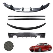 Carbon Look V1 Full Body Kit for BMW 2 Series F22 (2014-2021) M Sport Quad Exit — Body-Styling-Ireland