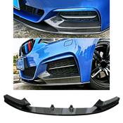 Carbon Look Front Splitter for BMW 2 Series F22 (2014-2021) M Sport — Body-Styling-Ireland