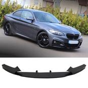 Matte Black Front Splitter for BMW 2 Series F22 F23 (2013-2021) M Sport — Body-Styling-Ireland