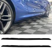 Gloss Black Side Skirts for BMW 2 Series F22 (2014-2021) M Sport — Body-Styling-Ireland