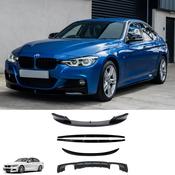 Gloss Black Full Body Kit for BMW 3 Series F30 (2012-2018) M Sport Quad Exit — Body-Styling-Ireland