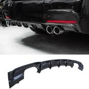 Carbon Look V1 Rear Diffuser for BMW 3 Series F30 F35 M Sport Quad Exit — Body-Styling-Ireland