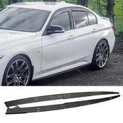 Carbon Look Side Skirts for BMW 3 Series F30 F35 M Sport — Body-Styling-Ireland