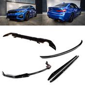 Gloss Black Full Body Kit for BMW 3 Series G20 M Sport Dual Exit — Body-Styling-Ireland image