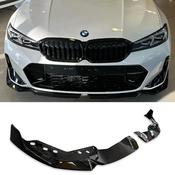 Gloss Black Front Splitter for BMW 3 Series G20 (2022+) M Sport — Body-Styling-Ireland