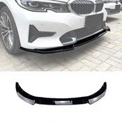 Gloss Black Front Splitter for BMW 3 Series Pre G20 (2019-2022) Standard — Body-Styling-Ireland image
