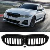 Gloss Black Single Slat Front Grille for BMW 3 Series G20 G21 (2018-2021) — Body-Styling-Ireland